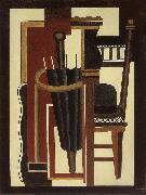 Fernard Leger Umbrella and hat oil painting on canvas